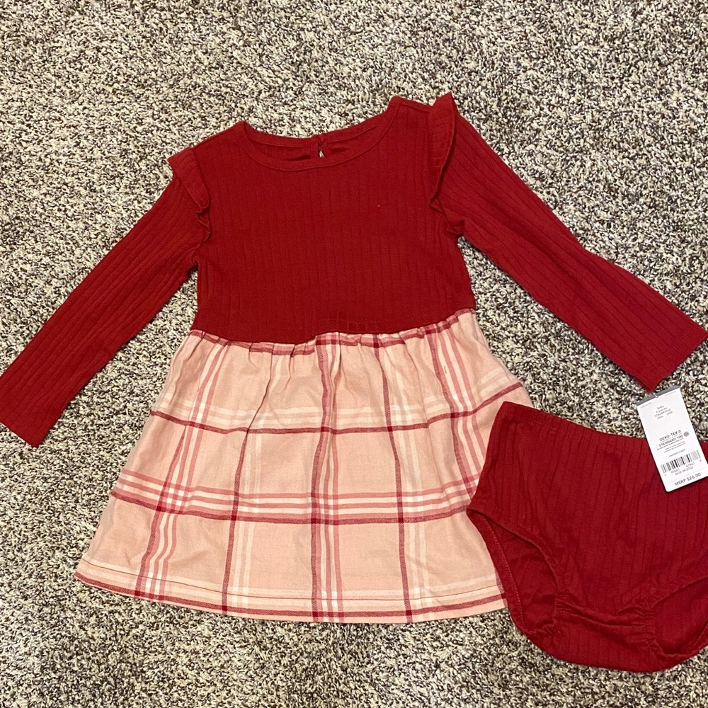 Carter's Red Baby Outfit Set